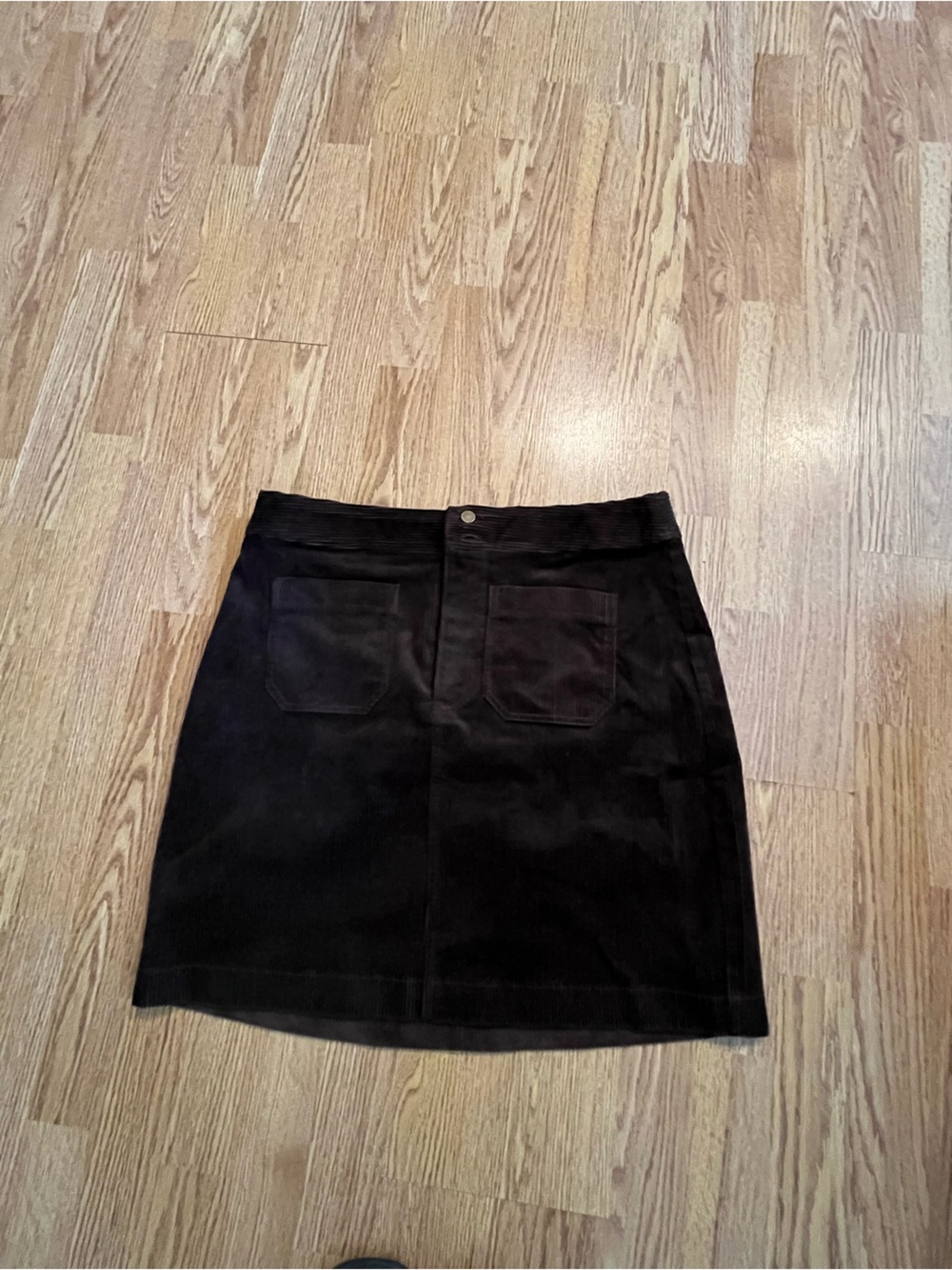 Brown corduroy women’s skirt new with tags